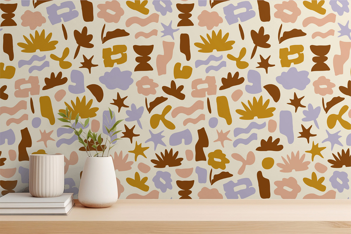 Desert Nature Shapes, a Wallpaper Graphic by MalyskaStudio (Photo 4 of 6)