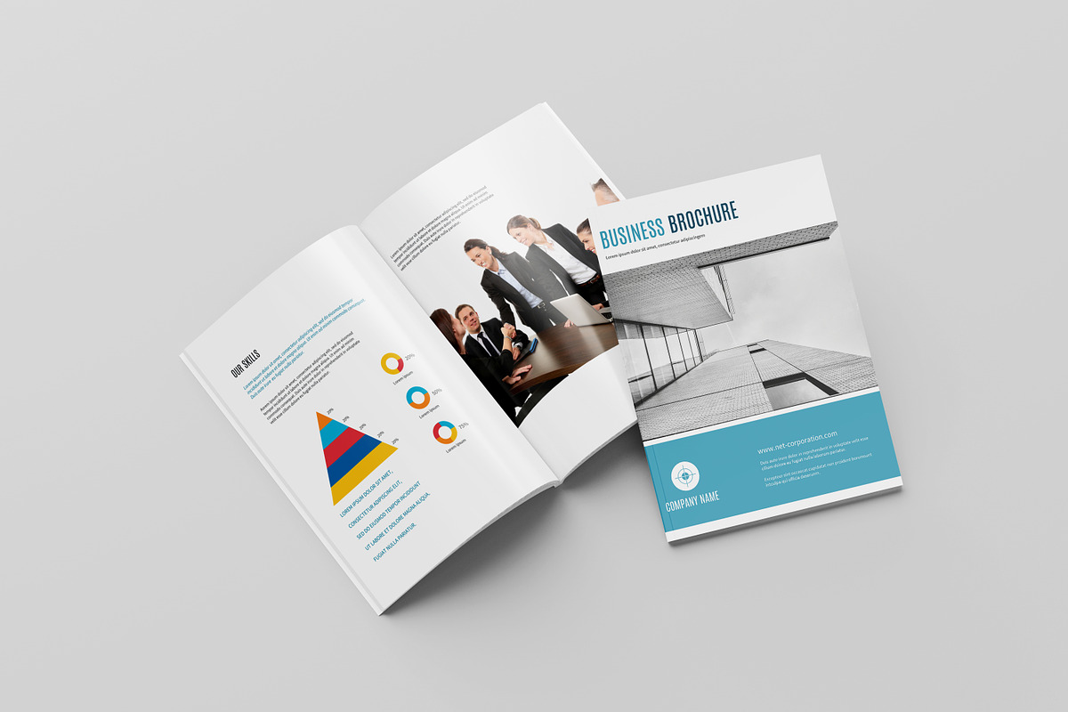 Business Brochure Template, a Brochure Template by Template Shop (Photo 7 of 8)