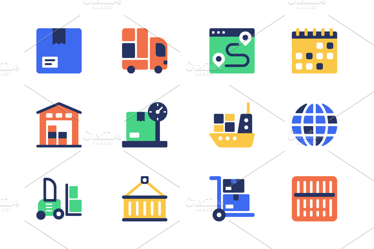 Flat Web Icons Pack, a Duotone Icon by alexdndz (Photo 6 of 29)