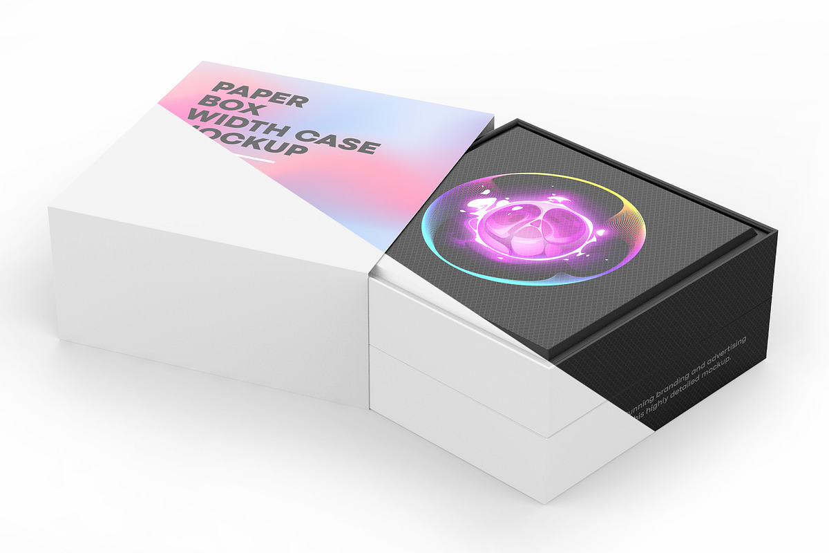 Case In Box Mockup, a Packaging Mockup by Green Art (Photo 3 of 5)