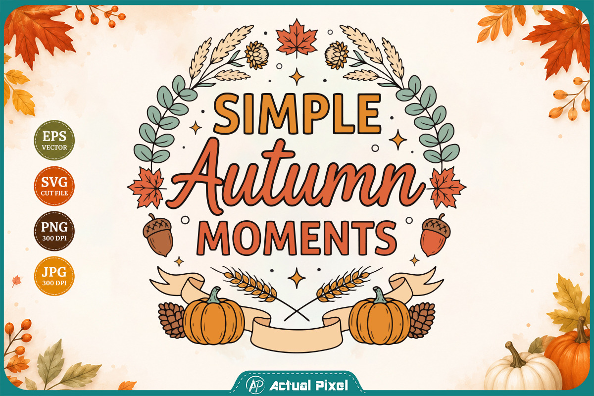 Fall Autumn Quotes Bundle, a Seasonal Illustration by Actual Pixel (Photo 14 of 15)