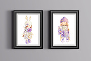 Cute vintage dolls set, a Graphic by Natasha Koltsova (Thumbnail 2 of 3)