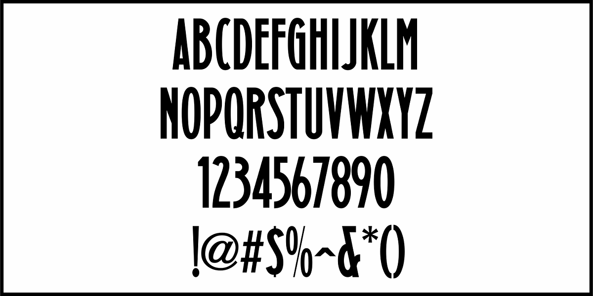 French Theater JNL, a Font by Jeff Levine Fonts (Photo 3 of 5)
