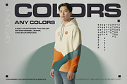 Oversized Hoodie Mockup on Asian Man, a Hoody Mockup by Grow Design Craft Studio (Thumbnail 2 of 7)