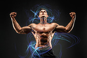 60 Light Trails PNG & PS Brushe, a Brush Add-On by MRI STUDIO (Thumbnail 3 of 14)