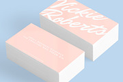 Simple Modern Business Card, a Business Card Template by cadinera (Thumbnail 2 of 4)
