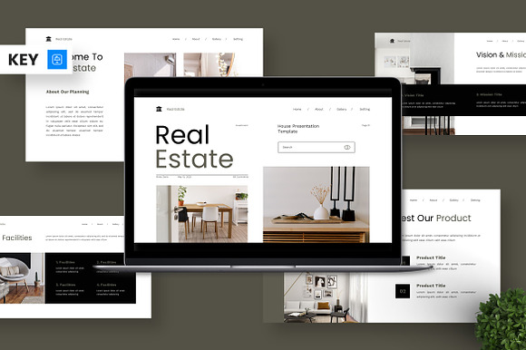 Real Estate - House Keynote preview 7