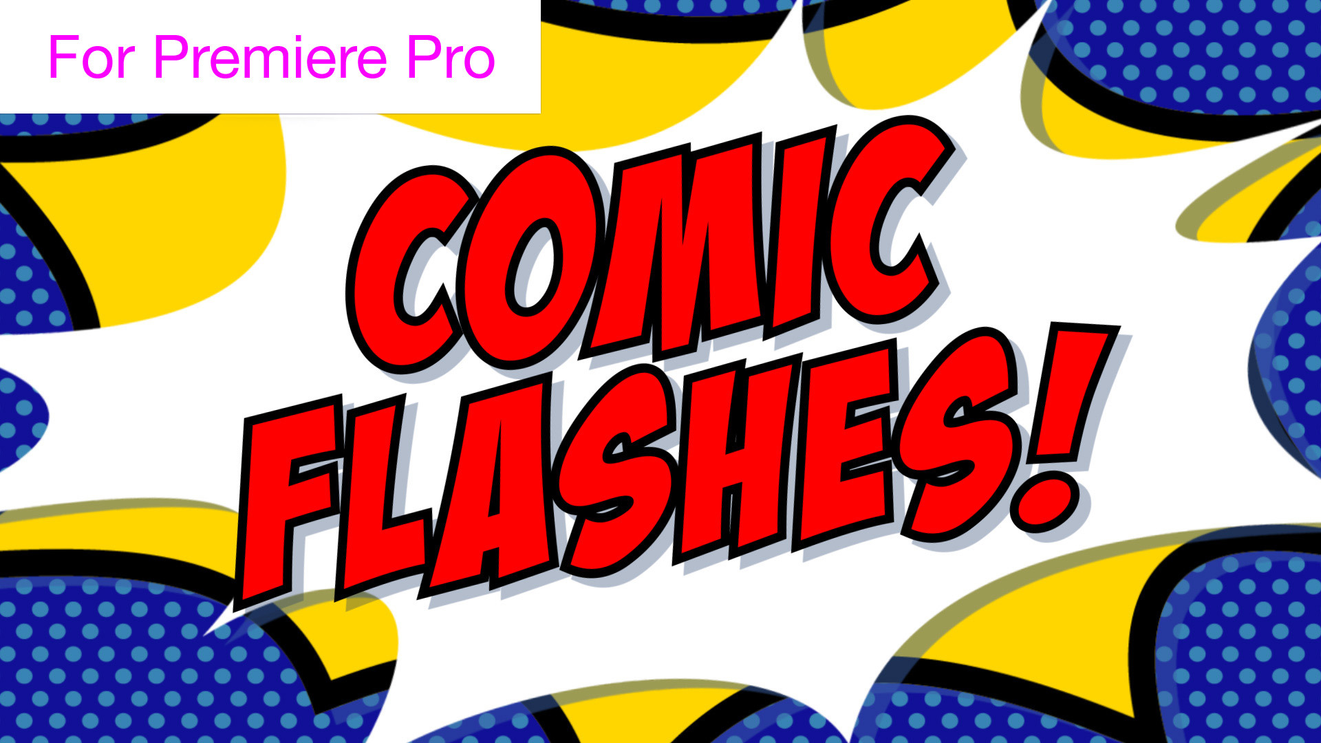 Comic Book Flashes - Mogrt Template, a Templates & Theme by Enchanted ...
