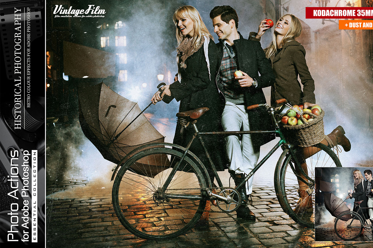 Actions for Photoshop / Vintage Film, an Action Add-On by Miracle_Design (Photo 30 of 43)