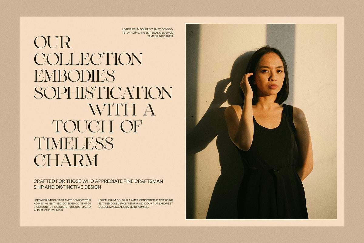 Mecro Elegant Serif Font, a Serif Font by Graphicxell (Photo 6 of 8)