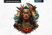Maori Atua gods Clipart, Polynesian, a Person Illustration by ThatsDesignArt (Thumbnail 4 of 10)
