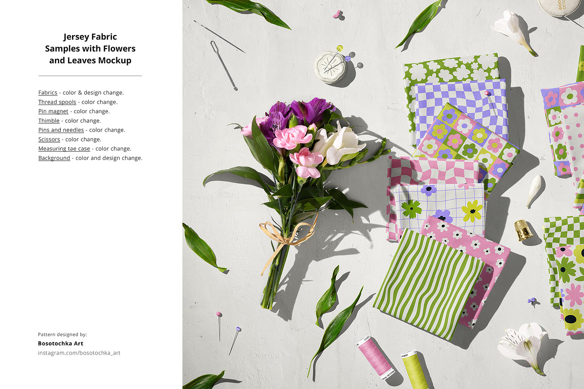Fabric Factory v.8 Mockup Bundle, a Merchandise Mockup by creatsy5 (Photo 47 of 53)