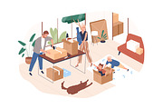 People moving to new home or office, a Person Illustration by Good Studio (Thumbnail 6 of 8)