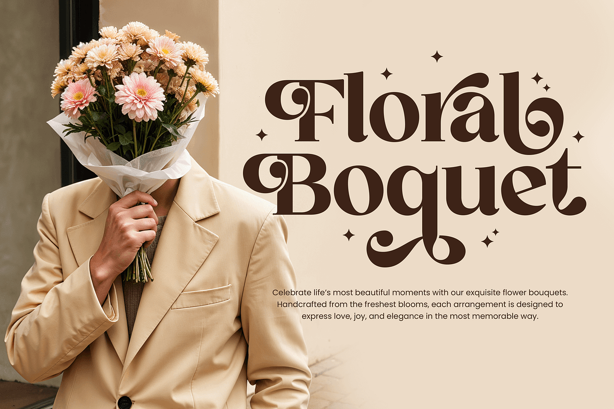 Retrofly A Retro Serif, a Serif Font by Annivers Type (Photo 2 of 10)