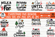 Christmas Svg Bundle, an Object Graphic by CrexoraLab (Thumbnail 1 of 4)