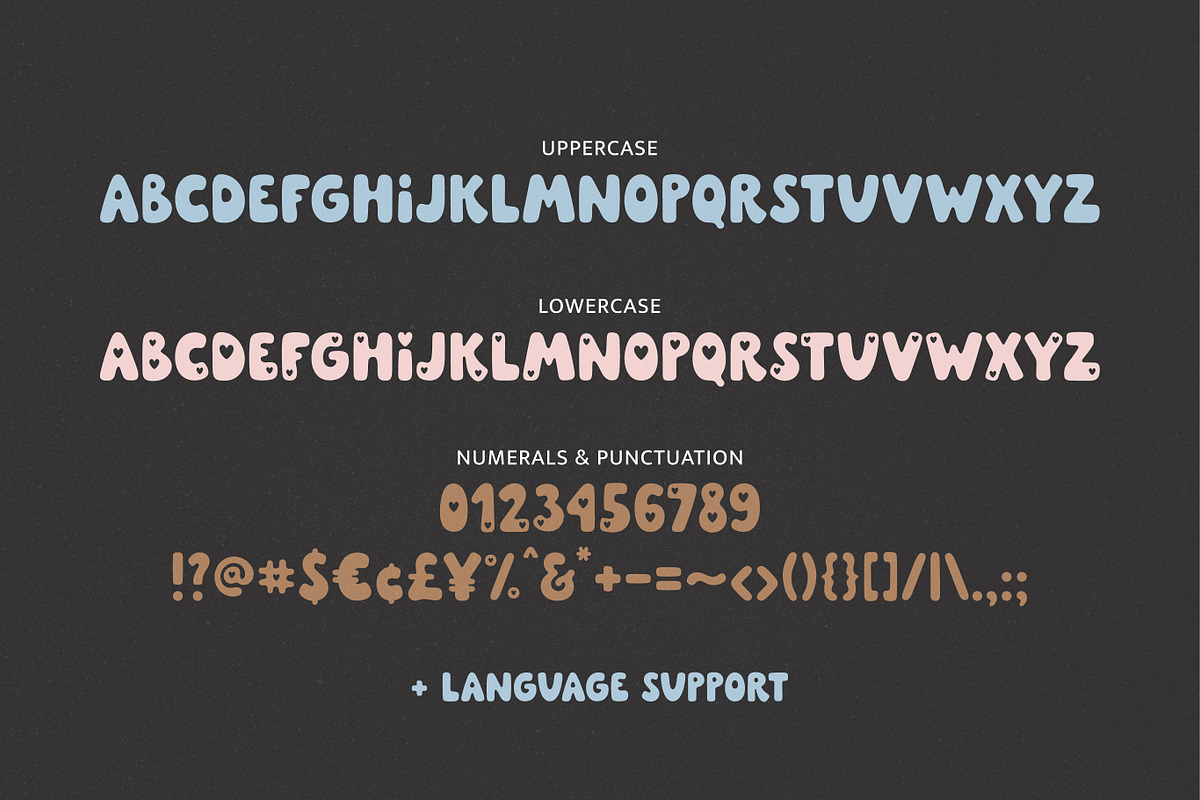 Honey Kiss - Valentine's Day Font, a Handwritten Font by simpleblues (Photo 2 of 12)
