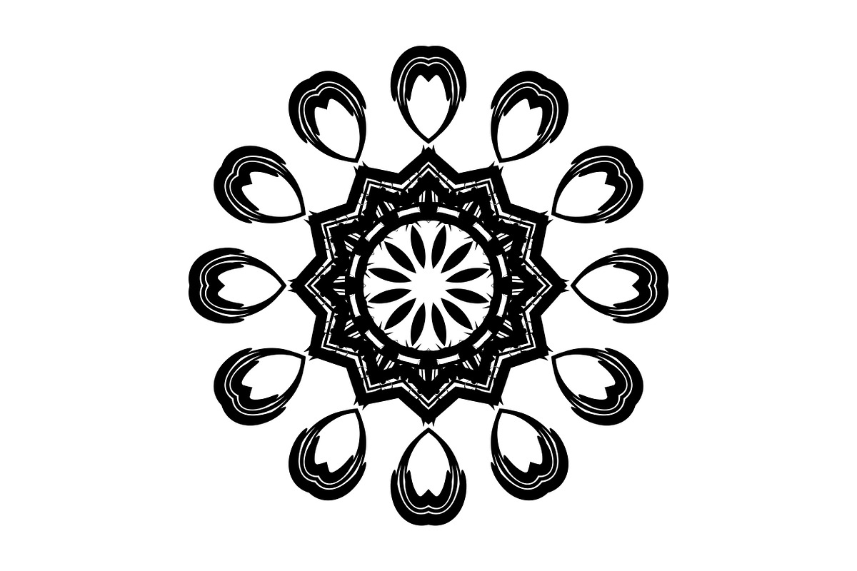 Spiritual Mandala Artwork Bundle, a Decorative Illustration by NJ Himel (Photo 52 of 104)