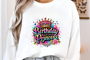 Girly Birthday Png Birthday Princess, an Illustration by designcity5 (Thumbnail 7 of 8)