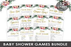 Bingo Baby Shower Games