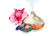 Harmony watercolor clipart set, an Illustration by masha gross (Thumbnail 4 of 4)