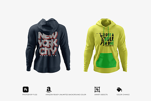 Men's Hoodie Mockups