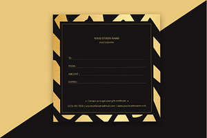 Photographer Gift Certificate-V12