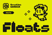 CS Goals – Pixel Font, a Sans Serif Font by Craft Supply Co. (Thumbnail 4 of 8)