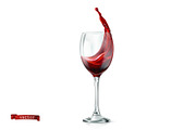 Red wine, dessert wine, vector icons, an Icon by Allevinatis Studio (Thumbnail 6 of 6)