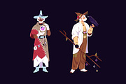 Old wizards, magician, sorcerers set, a Person Illustration by PaperTrident (Thumbnail 2 of 6)