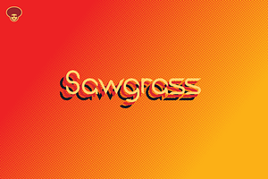 Sawgrass Typeface
