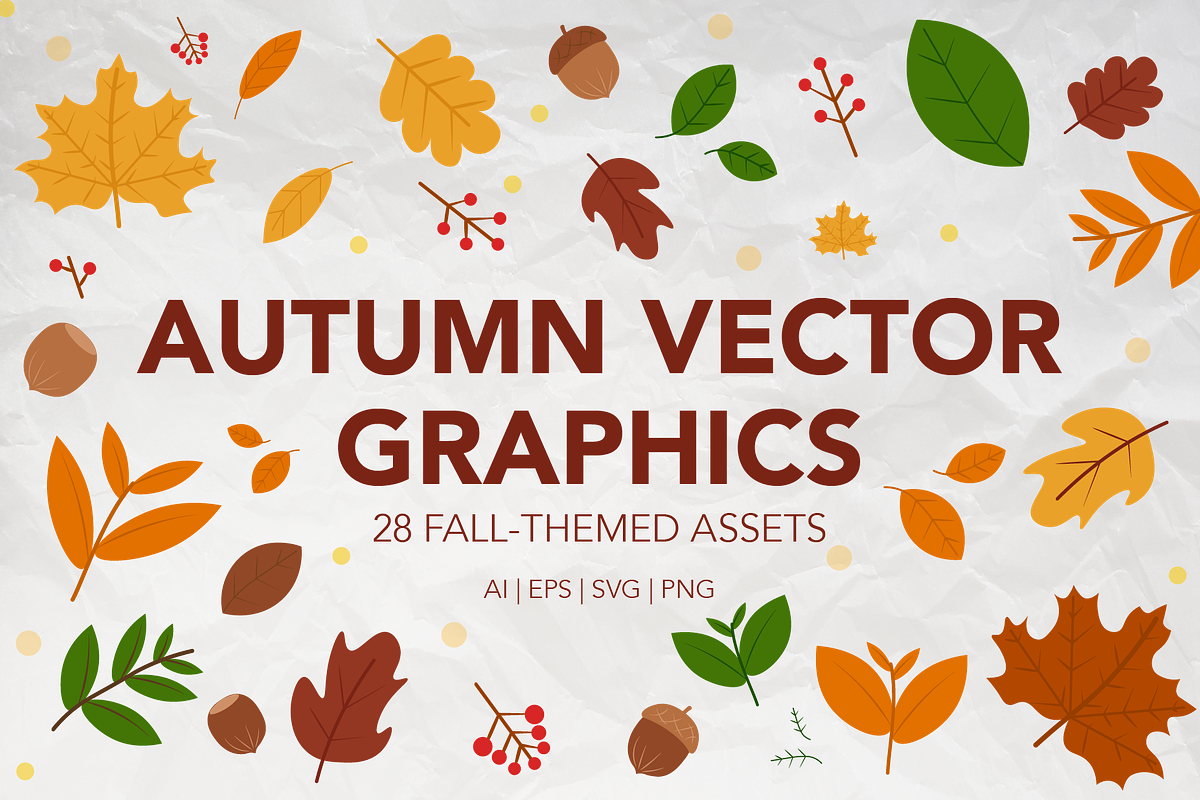 Autumn Vector Collection | Fall Set, an Object Graphic by WildGallant Graphics (Photo 1 of 2)