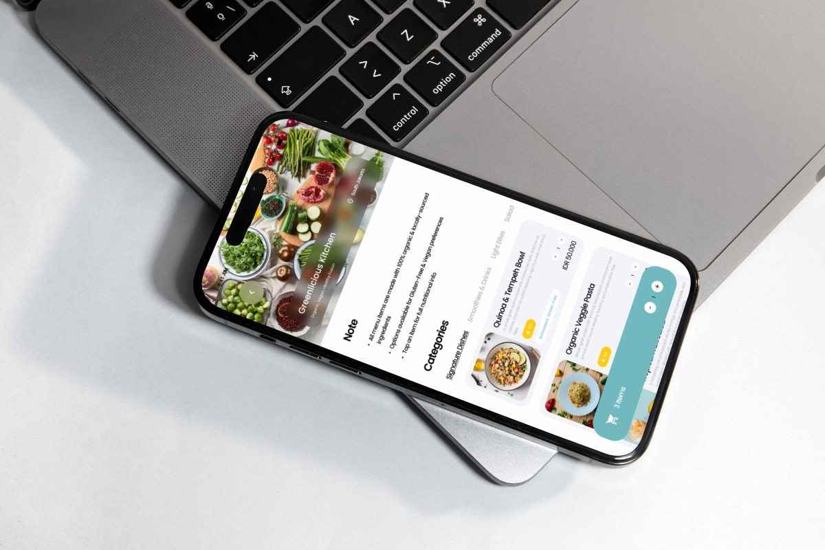 Vitaleaf – Food Delivery UI Design T, an App Template by twinstd (Photo 5 of 5)