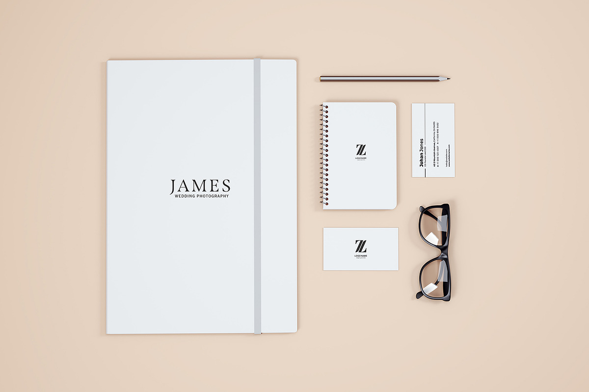 Modern Stationery Mockup, a Product Mockup by Designrepos (Photo 22 of 28)