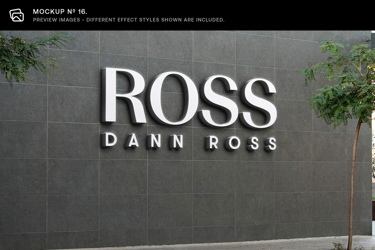 30 Signs & Facade Logo Mockups - V5, a Product Mockup by Asylab (Photo 23 of 38)