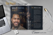 Magazine Style Canva Funeral Program, a Magazine Template by Nate Bartlett Design (Thumbnail 2 of 7)
