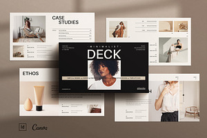 Pitch Deck Presentation Design Canva