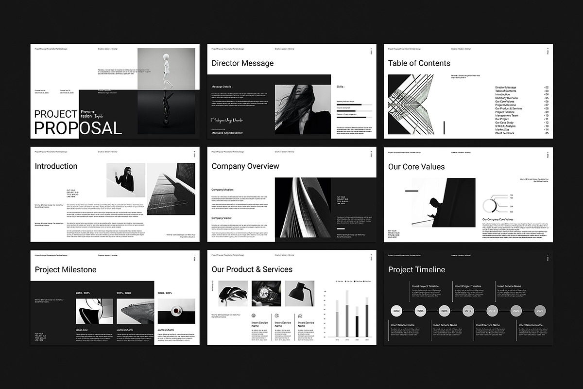 Project Proposal Presentation, a Presentation Template by DesignCrest (Photo 10 of 11)