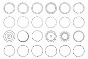 Hand Drawn Circle Frames, an Object Graphic by PixMarket (Thumbnail 3 of 4)