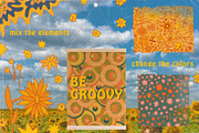 70s vector groovy boho posters, a Texture Illustration by okchizh (Thumbnail 5 of 6)