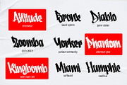 Shizzle - Graffiti Typeface, a Blackletter Font by Ridha-38.lineart (Thumbnail 10 of 11)