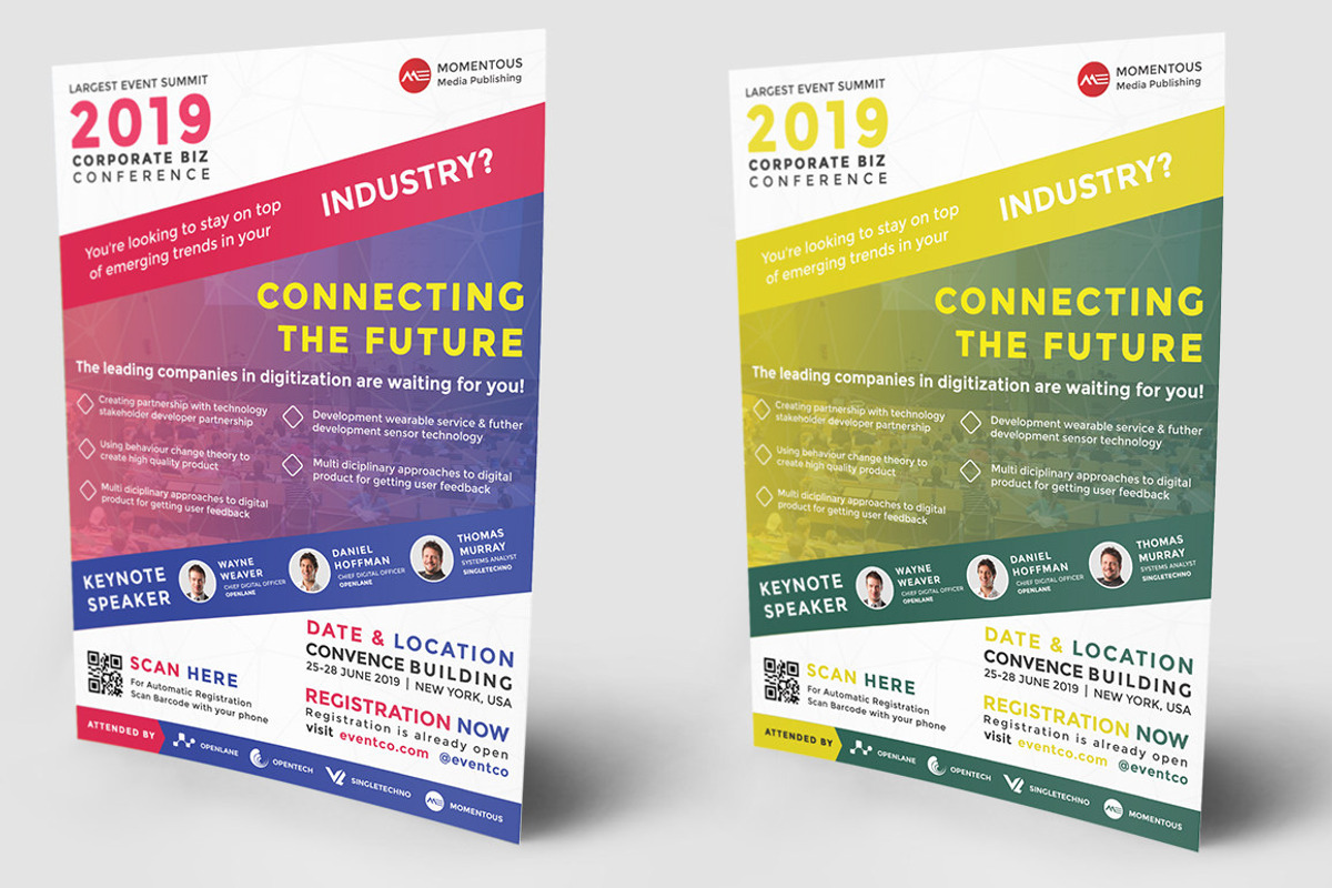 Corporate Business Event Flyer, a Flyer Template by Affantjie Photowork (Photo 3 of 5)