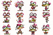 Quirky Frog Clipart, an Illustration by OK Design (Thumbnail 4 of 6)