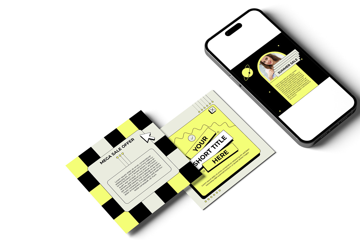 20 social media post design template, a Social Media Template by graphic bakers (Photo 3 of 15)