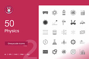 Physics GreyScale Icons, an Icon by IconBunny (Thumbnail 1 of 2)