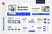 Business Overview Powerpoint, a Presentation Template by Sixtemp (Thumbnail 1 of 3)
