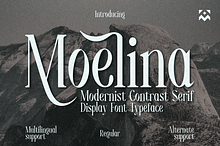Moelina - A Modern Serif Font