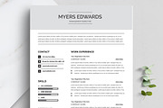 Management Director Resume Template, a Resume Template by Blackcloud_Creations (Thumbnail 2 of 12)