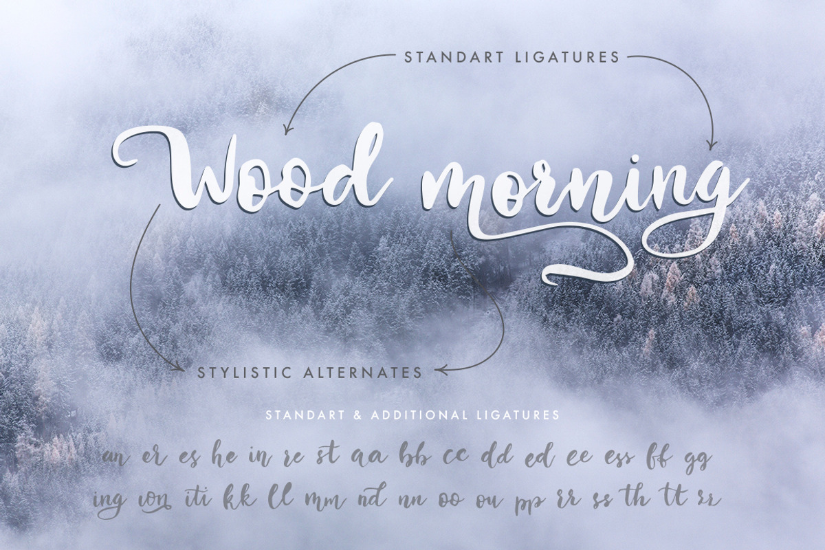 Winter Story Font & Extras preview 5
