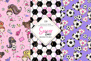 Soccer Seamless Digital Papers, a Pattern Graphic by Masha  Studio (Thumbnail 2 of 8)