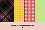Checks Pattern Set, a Pattern Graphic by HMJS Designs (Thumbnail 7 of 9)